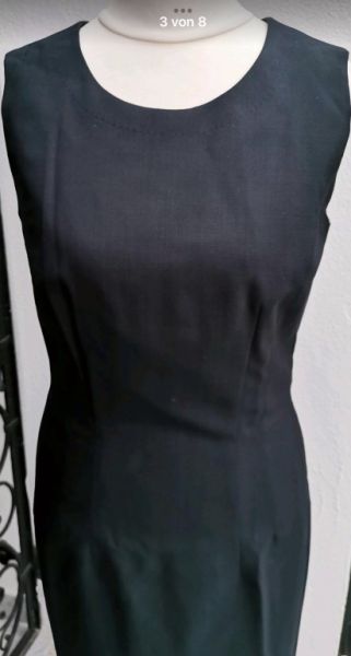 NEW! Elegant sheath dress by designer "St.Emile", size 34/36 black NEW!