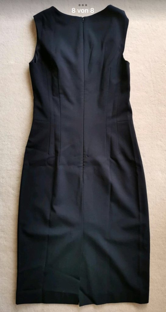 NEU! Edles Etuikleid des Designers St.Emile, Gr.34/36, Schwarz NEU!