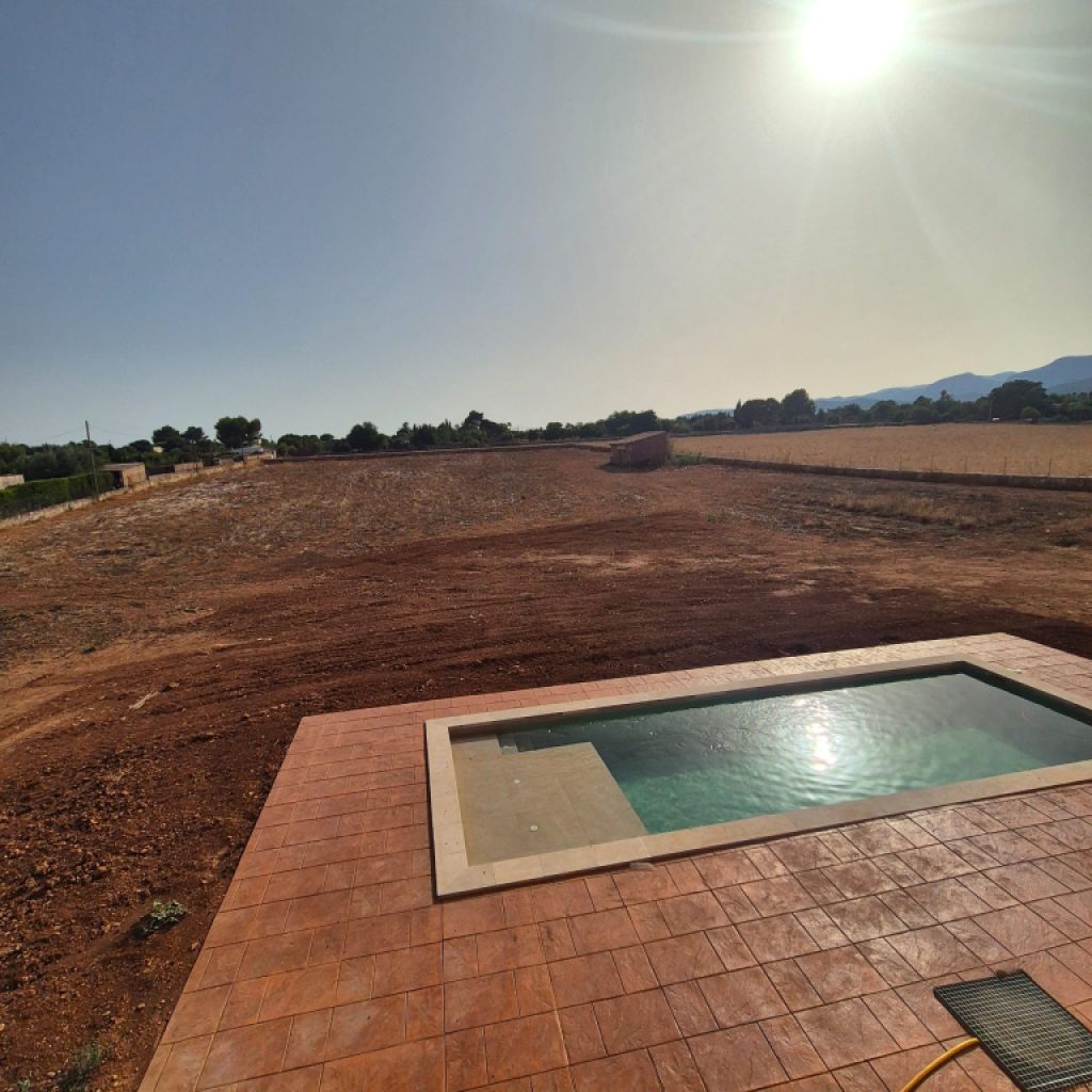 Newly built rustic finca with views of the Serra de Tramuntana – Inca