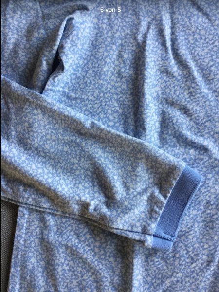 NEU! Langarmshirt von STREET ONE, Gr.34/36, Blau / Weiß NEU!