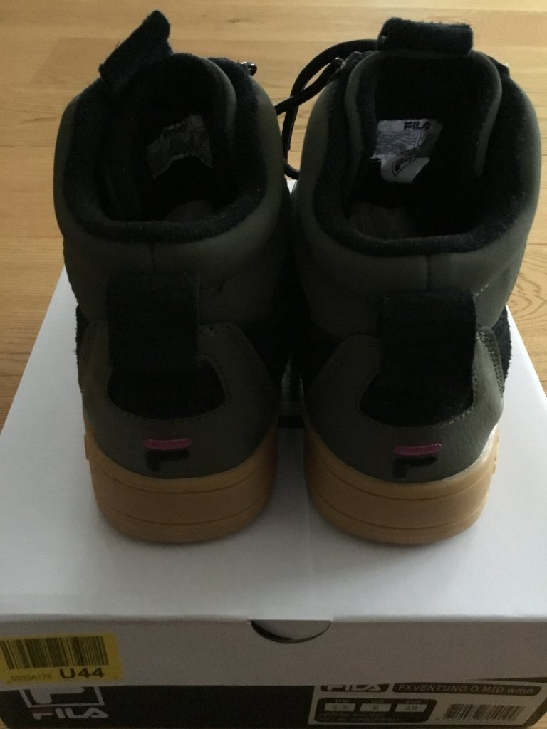 NEU! Original FILA Sneaker High Leder, Gr.39, Khaki NEU!