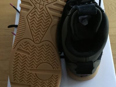NEU! Original FILA Sneaker High Leder, Gr.39, Khaki NEU!