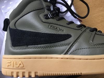 NEU! Original FILA Sneaker High Leder, Gr.39, Khaki NEU!