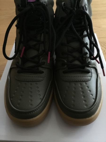 NEU! Original FILA Sneaker High Leder, Gr39, Khaki NEU!