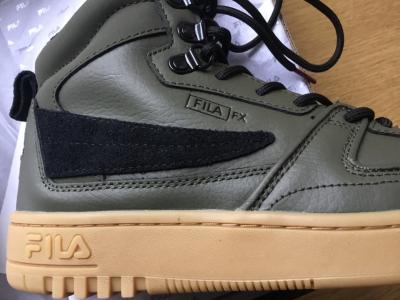 NEU! Original FILA Sneaker High Leder, Gr39, Khaki NEU!