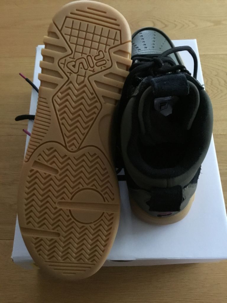 NEU! Original FILA Sneaker High Leder, Gr39, Khaki NEU!