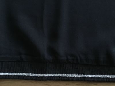 NEU! Schönes Shirt von STREET ONE, Gr.34/36, Schwarz/ Silber NEU!