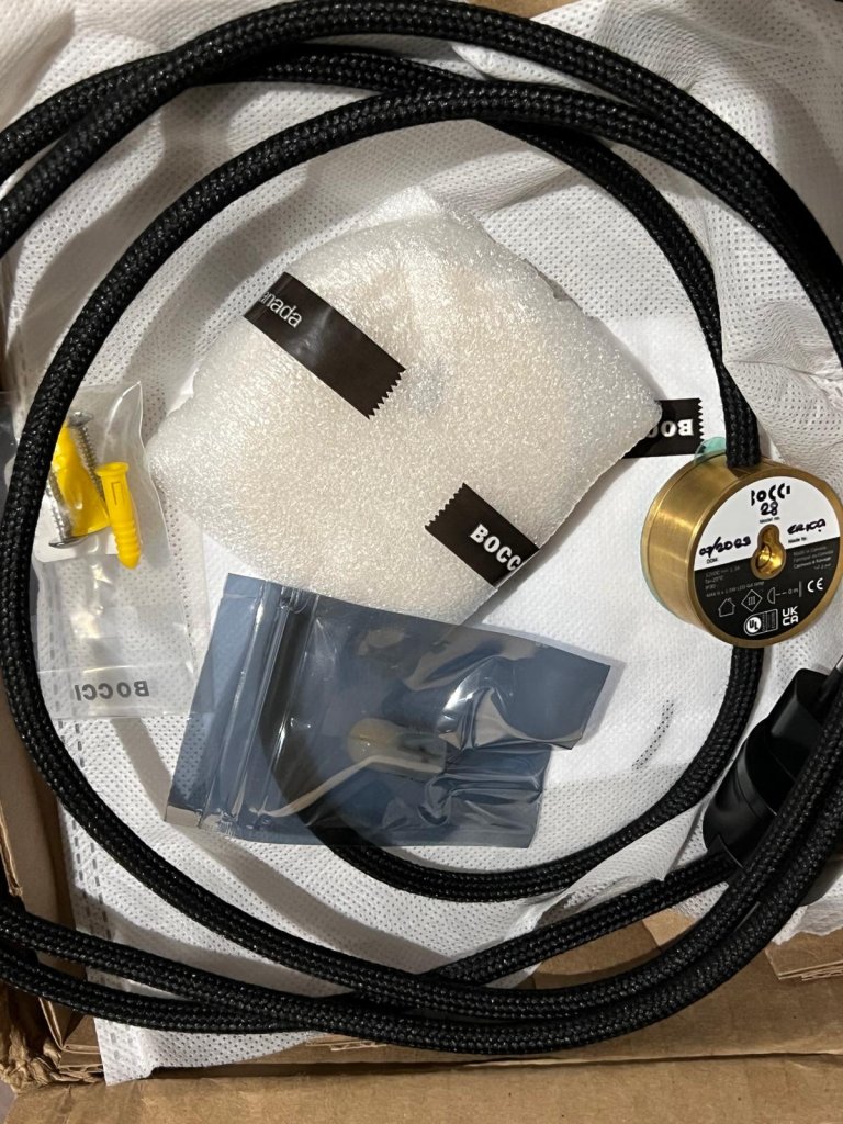 NEU Tischlampe von BOCCI, Made in Canada, Model TABLE LIGHT 28T Designer-Leuchte aus Kanada