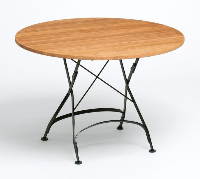 NUEVO y en su embalaje original: mesa de jardín Weishäupl Classic Ø 75 cm. PVP 879 euros.