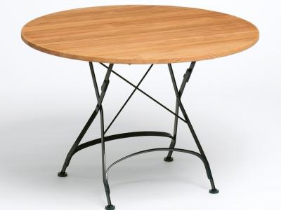 NUEVO y en su embalaje original: mesa de jardín Weishäupl Classic Ø 75 cm. PVP 879 euros.