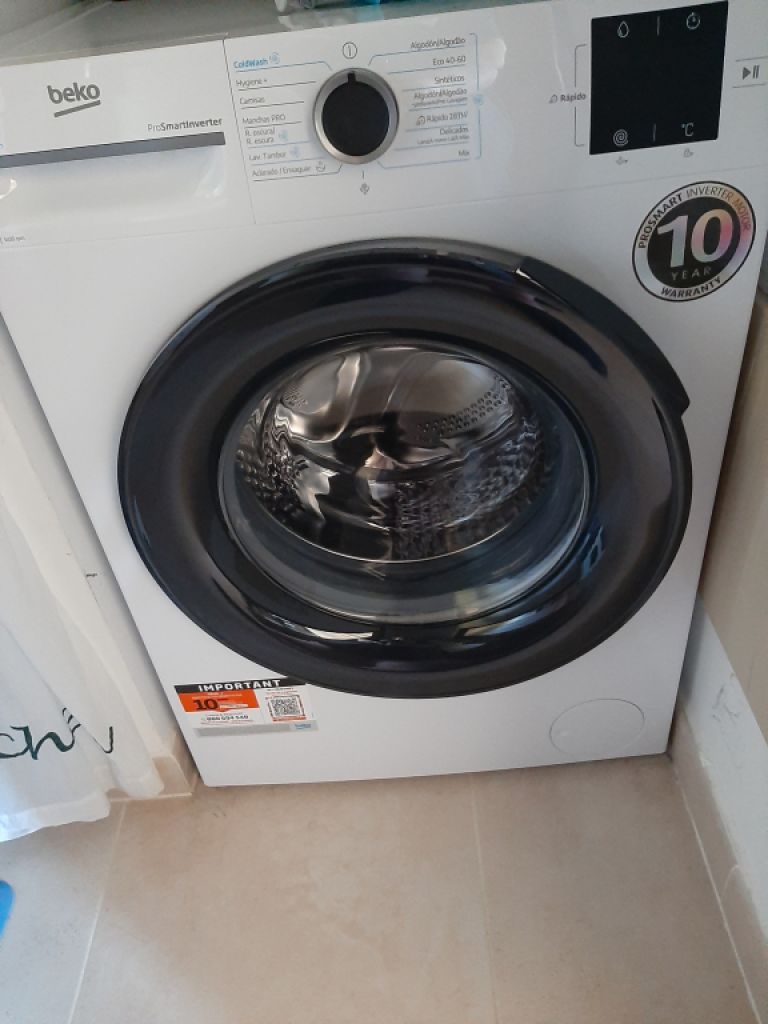 Neue Beko Waschmaschine 9 kg 1400 rpm Front DSP A blanc gekauft  nur 1 Monat in Benutzung