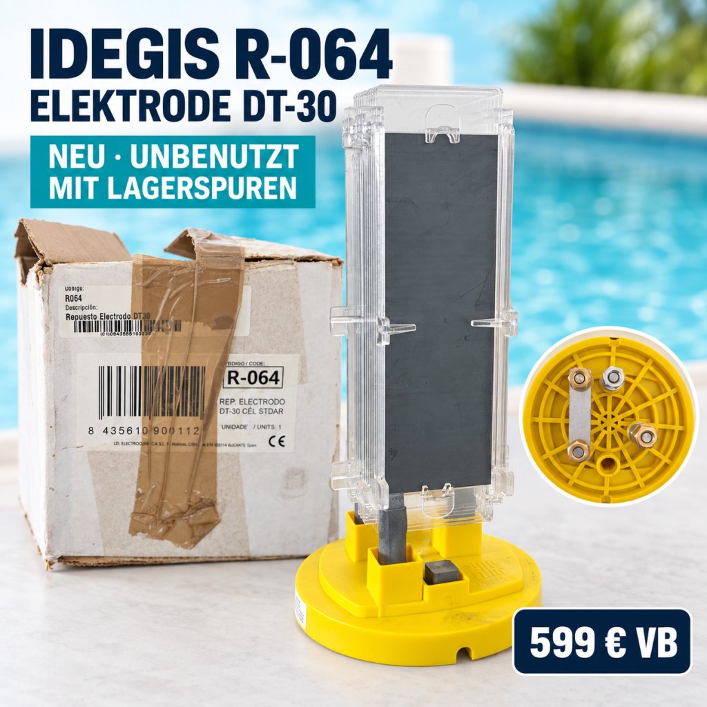 Neue Idegis R-064 Elektrode DT-30  unbenutzte Lagerware