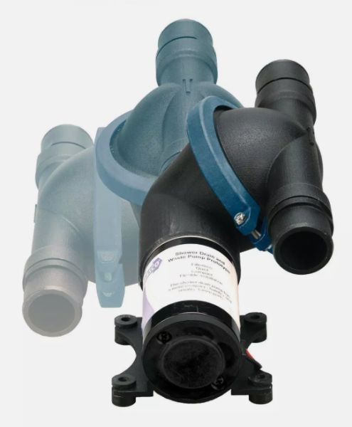 neue Jabsco 50890-1100 Membran Fäkalienpumpe 24V