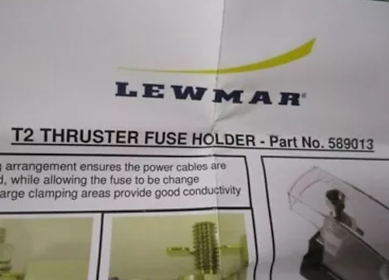 neue Lewmar T2 ANL Sicherungshalter mit Abdeckung - 589013