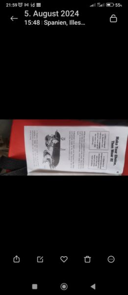 New Life Jacket Kids XS