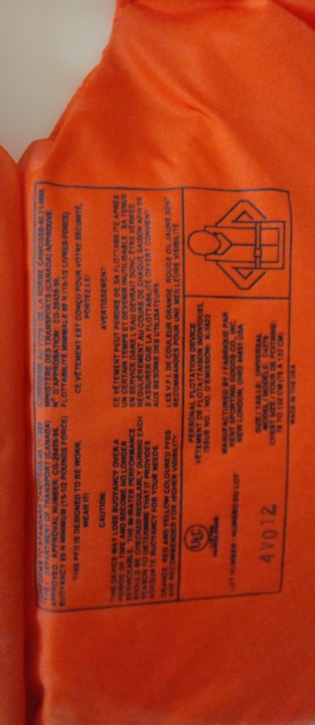 New Life Jacket Kids XS