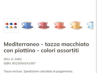 Like-new café set made of high-quality hand-painted ceramic