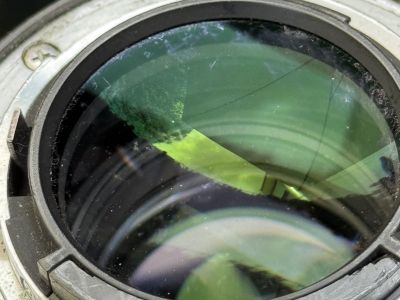 Nikon 24-70 FX lens with hood and filter