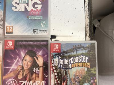 Nintendo Switch incl. Games, Controller / Set Handheld Game Console 15.8 cm (6.2") 32 GB