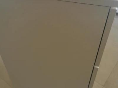 NORDLI vertical chest, 3 drawers, white