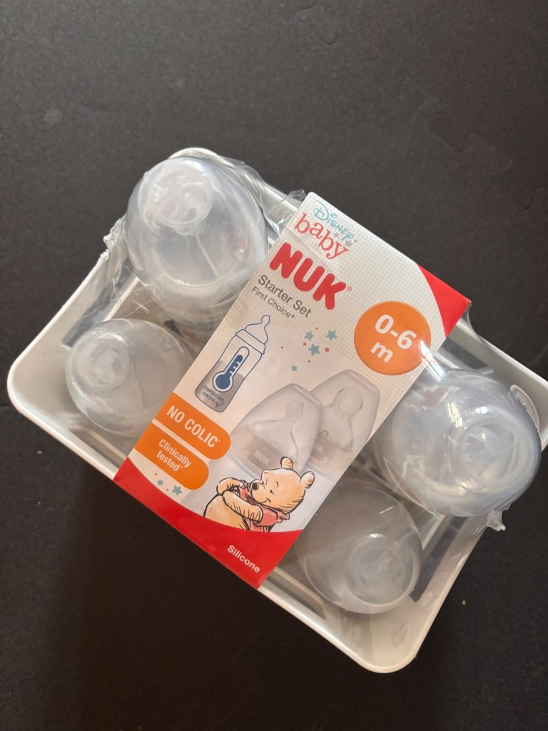 Set de inicio de biberones NUK Disney 0 a 6 meses nuevo