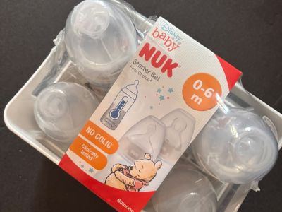 Set de inicio de biberones NUK Disney 0 a 6 meses nuevo