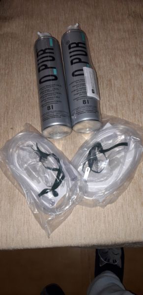 "O PUR" oxygen cylinder