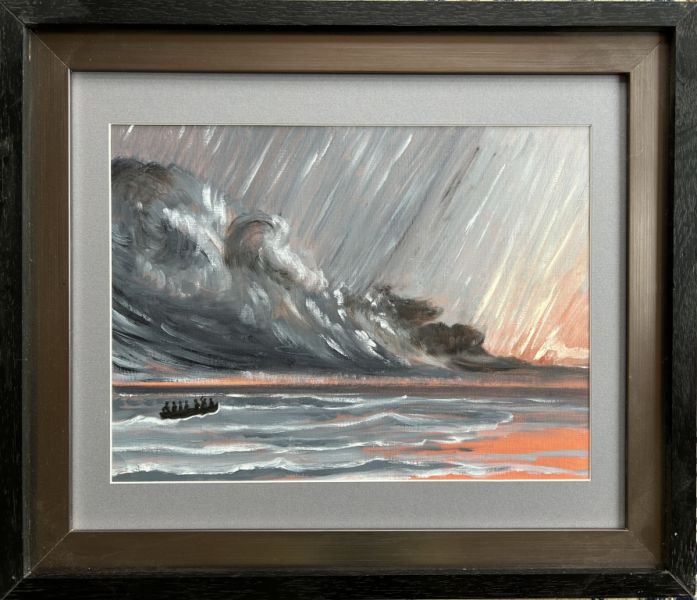 Oil painting Gabriela Akari