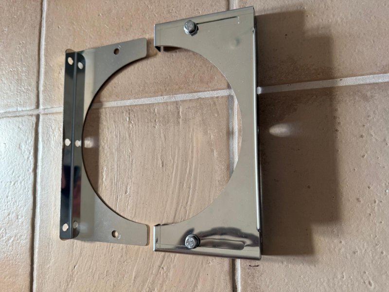 Ofenrohr Befestigung,Manschette, Wand Blende