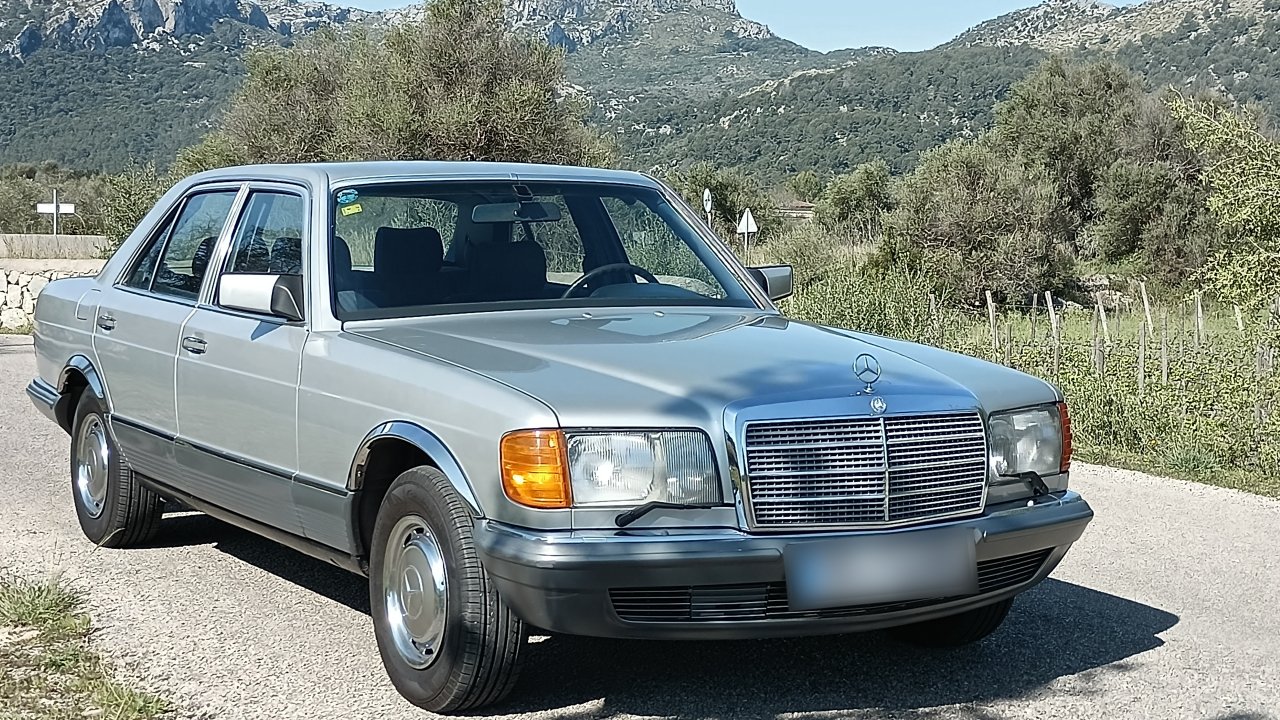 Oldtimer Mercedes S-Klasse W126 280SE Klassiker