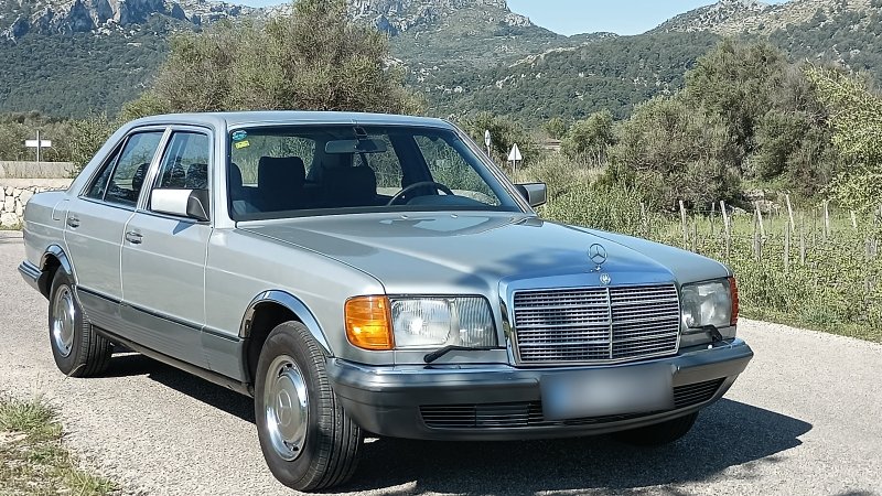 Oldtimer Mercedes S-Klasse W126 280SE Klassiker