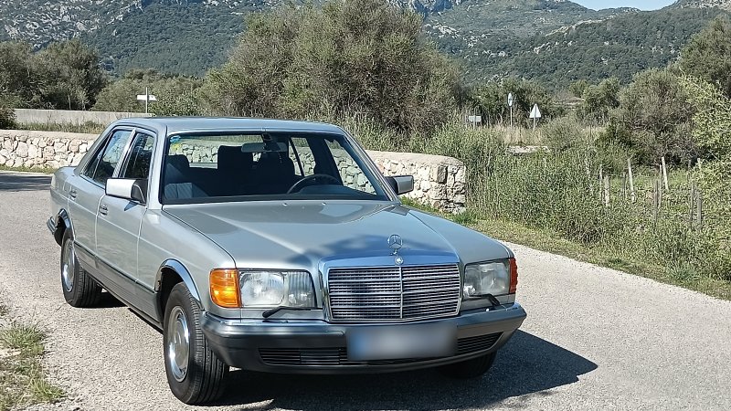 Oldtimer Mercedes S-Klasse W126 280SE Klassiker