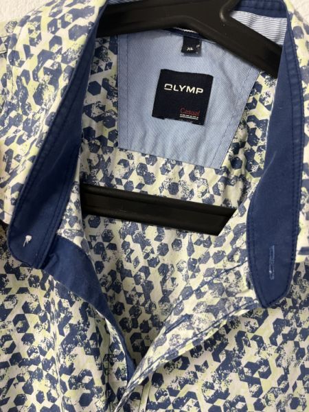 Olymp Short Sleeve Shirt, Size XL