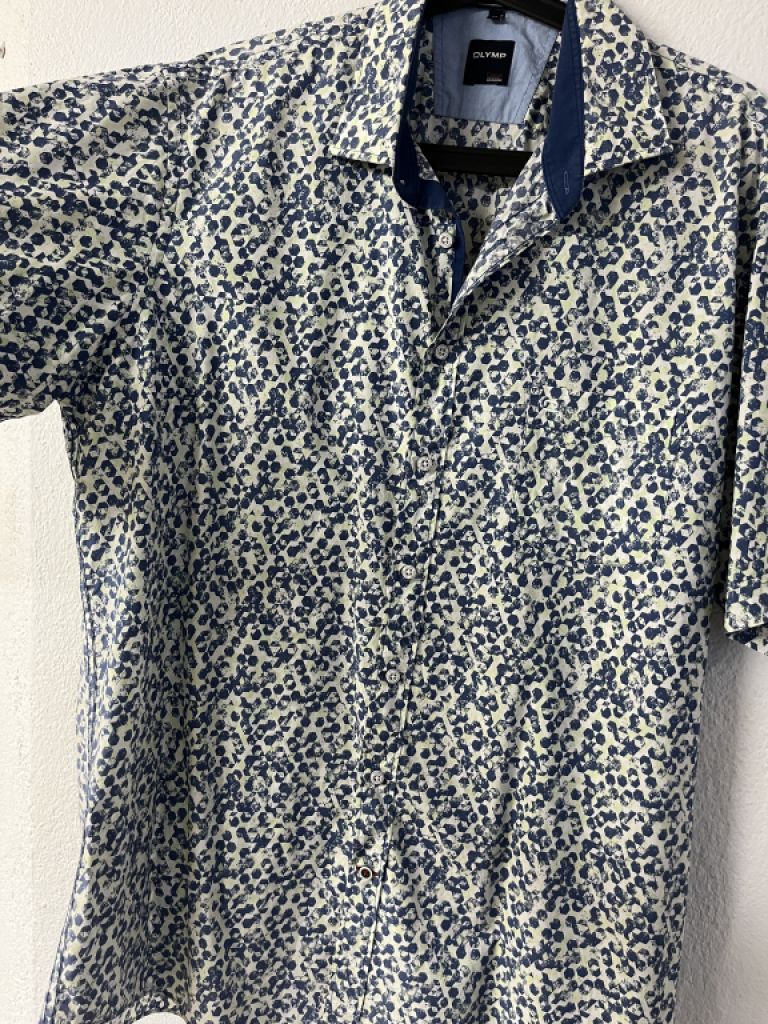 Olymp Short Sleeve Shirt, Size XL