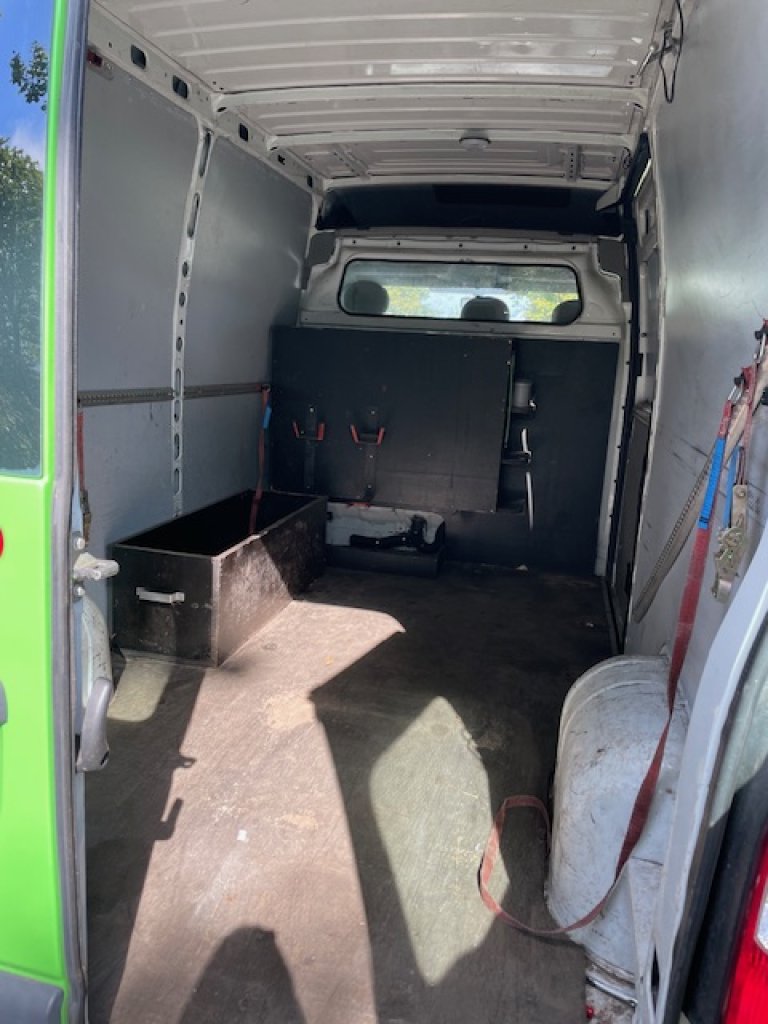 Opel Movano panel van, first registration Oct. 2009