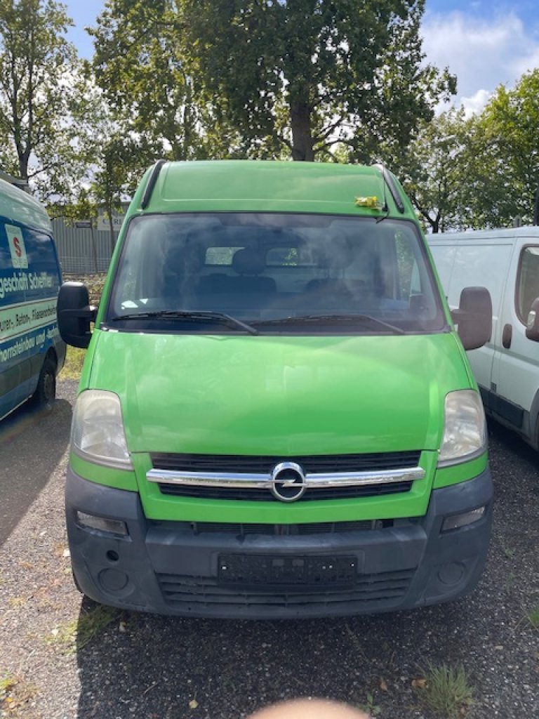 Opel Movano panel van, first registration Oct. 2009