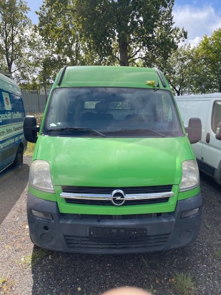 Opel Movano panel van, first registration Oct. 2009