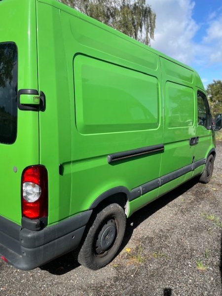 Opel Movano panel van, first registration Oct. 2009