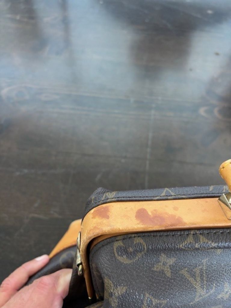 Org. Louis Vuitton maletín de médico / maleta de viaje / bolso - Vintage ,Raro!!!! Año 1970