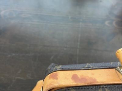 Org. Louis Vuitton maletín de médico / maleta de viaje / bolso - Vintage ,Raro!!!! Año 1970