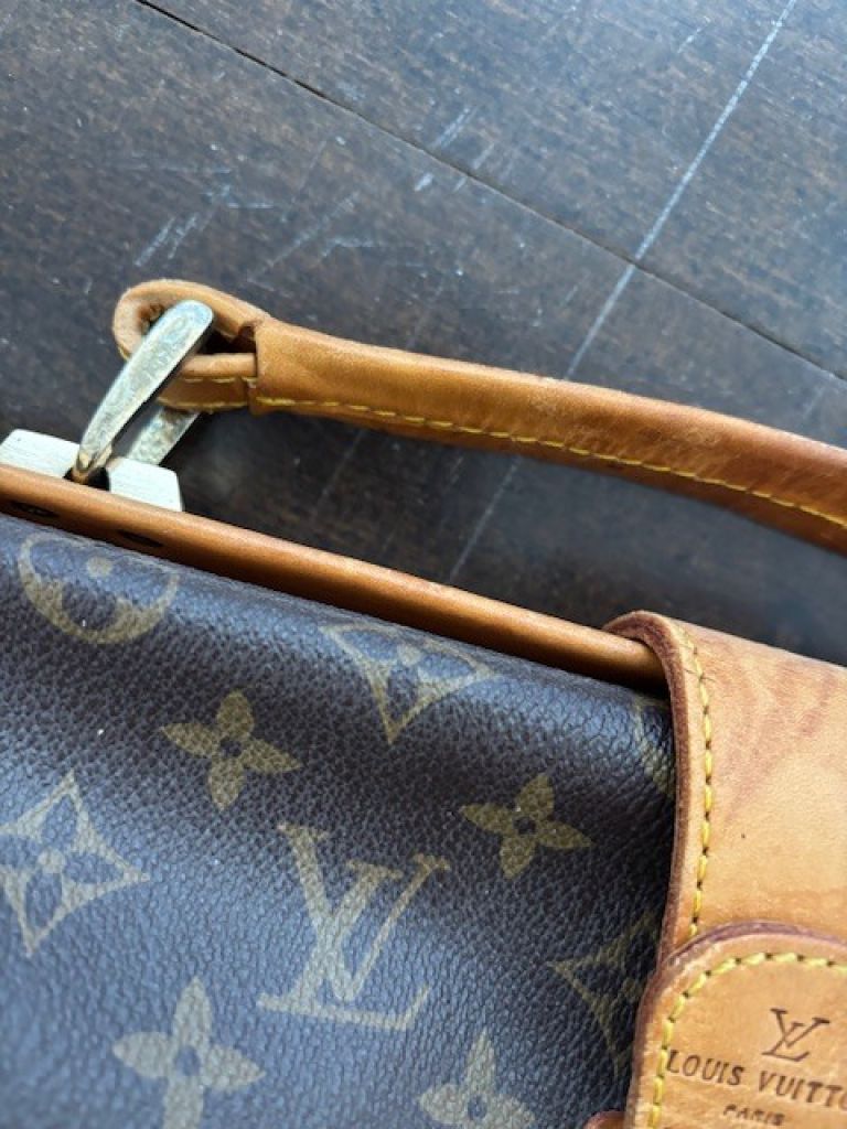 Org. Louis Vuitton maletín de médico / maleta de viaje / bolso - Vintage ,Raro!!!! Año 1970