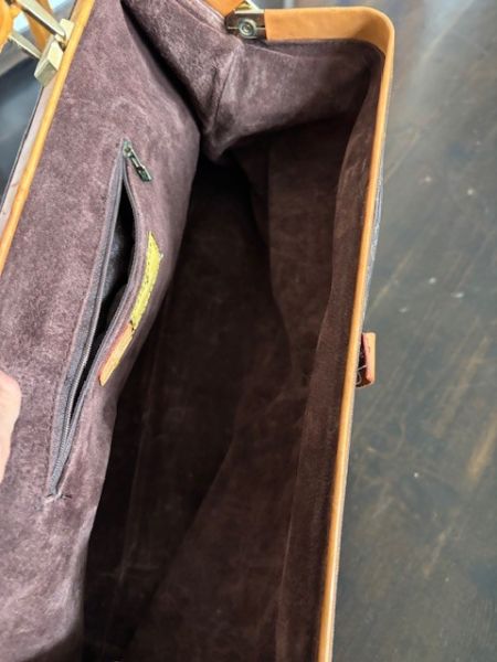 Org. Louis Vuitton maletín de médico / maleta de viaje / bolso - Vintage ,Raro!!!! Año 1970