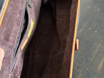 Org. Louis Vuitton maletín de médico / maleta de viaje / bolso - Vintage ,Raro!!!! Año 1970