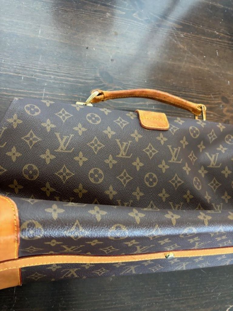 Org. Louis Vuitton maletín de médico / maleta de viaje / bolso - Vintage ,Raro!!!! Año 1970