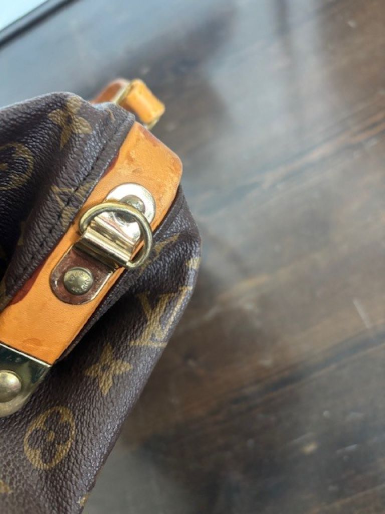 Org. Louis Vuitton maletín de médico / maleta de viaje / bolso - Vintage ,Raro!!!! Año 1970