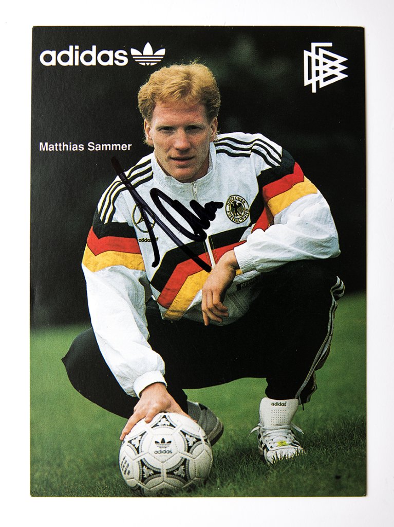Orginal-Autogramm von MATTHIAS SAMMER / DFB