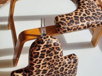 Original FeetUp Trainer Yoga-Hocker (Honey Leo Edition) + Umfangreiches Zubehör-Set