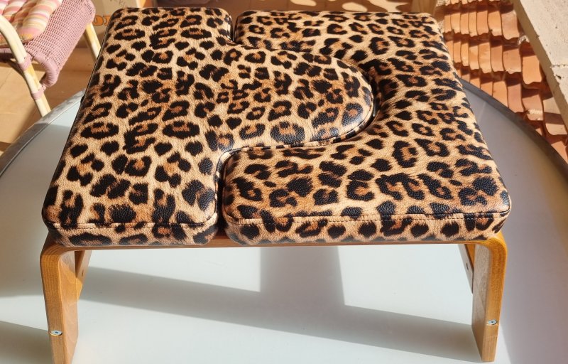 Original FeetUp Trainer Yoga-Hocker (Honey Leo Edition) + Umfangreiches Zubehör-Set