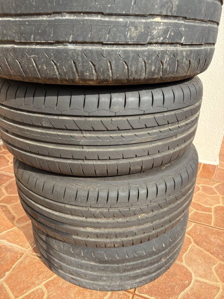 Original Mercedes Alufelgen 17 Zoll mit Sommerreifen