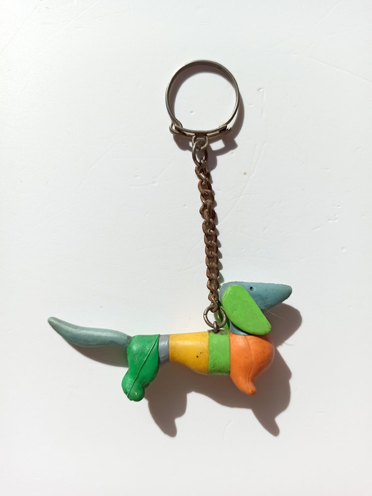 Original Olympia 72 mascot Waldi - keychain